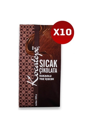 Kocatepe Sıcak Çikolata 10 x 500 G