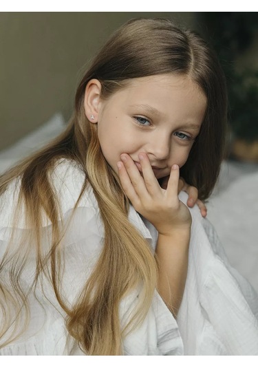 Veronika Yıldız Küpe 925 Ayar Gümüş Küpeler Takı Ürünleri 14975056 Altın