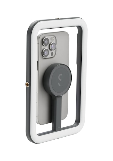 Shiftcam Snapstudio Light Manyetik Led Ring Işık, Ayarlanabilir Parlaklık Ve Renk Sıcaklığı, Usb-c Ş Siyah