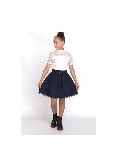 Hassy Kids Şık Okul Eteği 246232975 Mavi