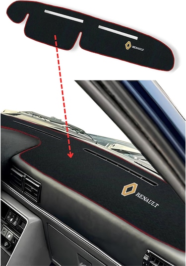 Renault Broadway R9/11 Spring Fairway Flash Nakışlı Torpido Koruma Halısı & Örtüsü