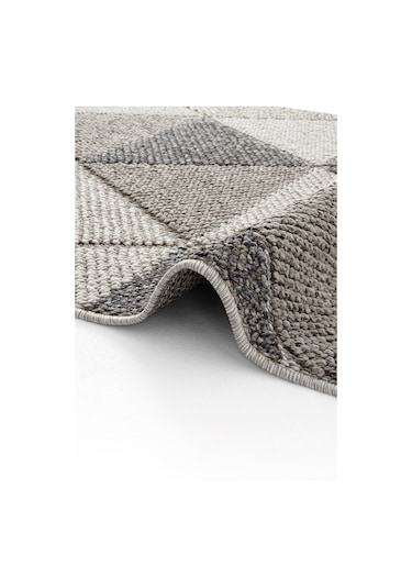 Cool Halı Bress 1401 Gri Mutfak Halısı Bukle Dokuma Saçaklı Tezgah Önü Leke Tutmaz İskandinav Yolluk