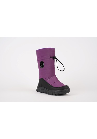 Daxtors Demos Çocuk Unisex Soğuk Geçirmez Bot & Çizme Mor