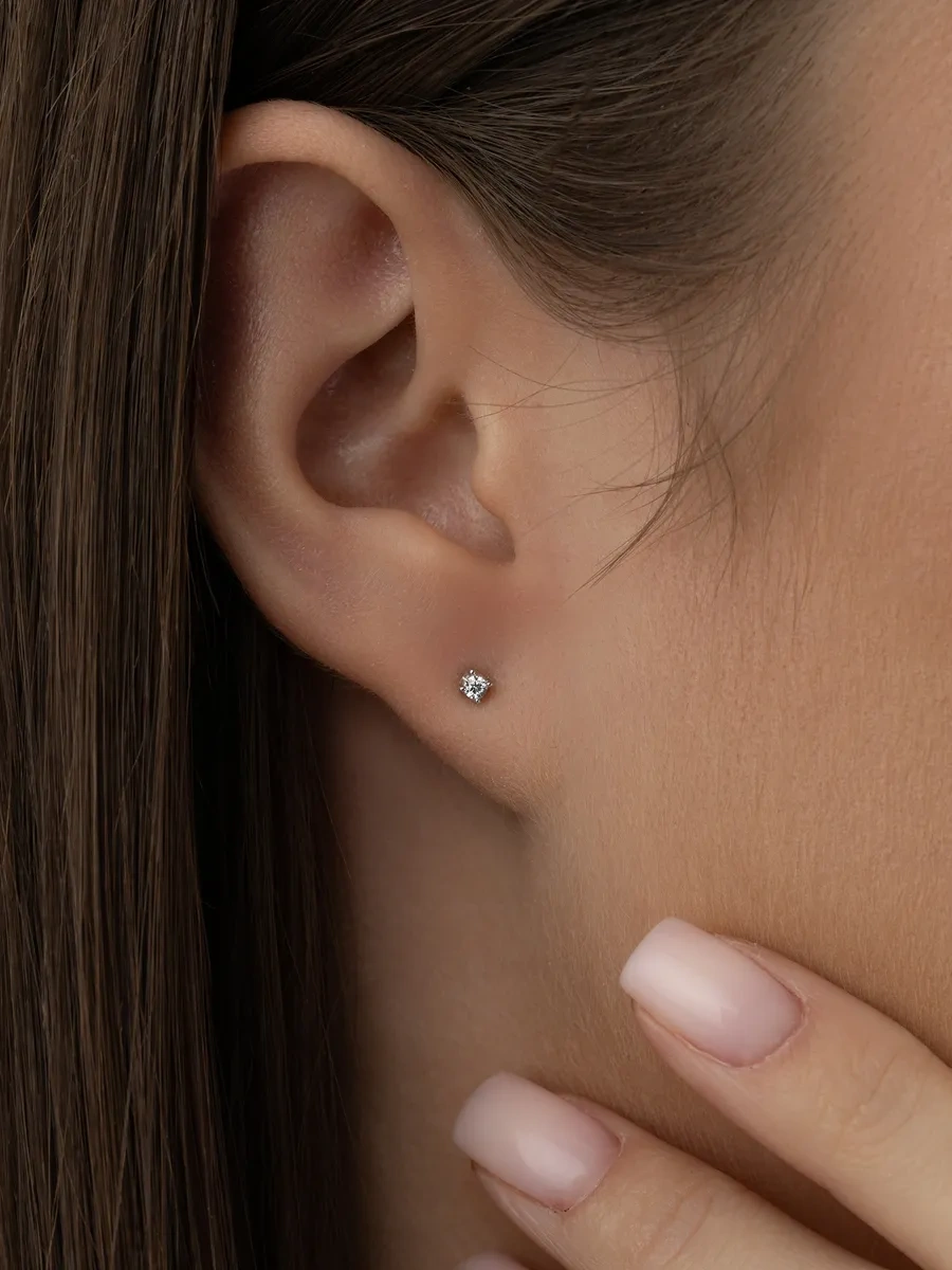 925 Lıght Altın Kaplama Küpe Gümüş Takılar 91244485 Altın