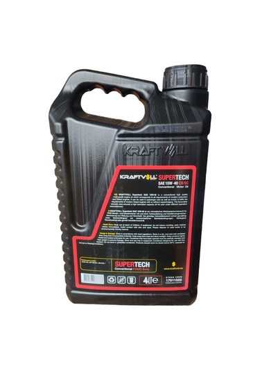 Kraftvoll 15W-40 Benzin Dizel LPG Mineral E2 CB/SC  Motor Yağı 4 L