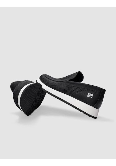 Cabani Triko Siyah Erkek Günlük Ayakkabı Siyah