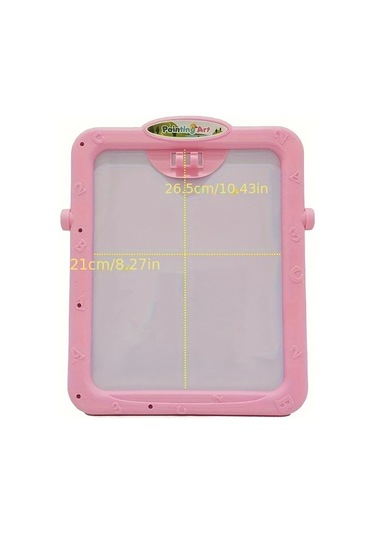 Willowhaven Red Çift Taraflı Manyetik Çizim Tahtası 3 Yaş Üstü Çocuklar İçin Kırmızı