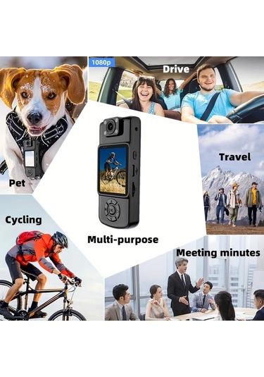 Dashanshop Mini Hd Dv Kamera 32g Hafıza Kartlı Mini Video Kayıt Cihazı Portatif Spor Toplantı Evcil Hayvan Kaydı