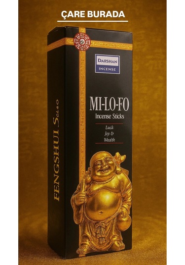 Darshan Incense - Mi-lo-fo 20'li Çubuk Tütsü Zenginlik & Aşk & Şans