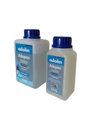 Adopox Hobby Epoksi Şeffaf Reçine (0.3Kg+0.5Kg)