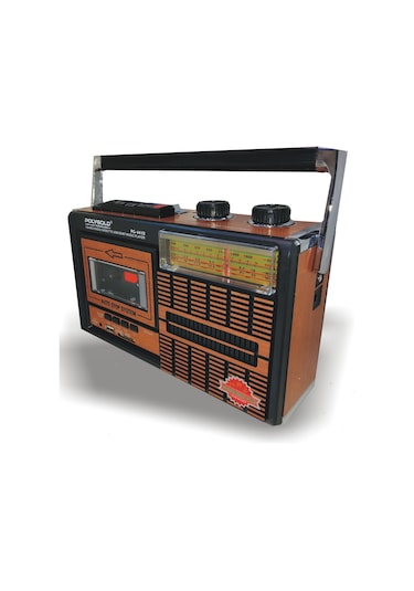 Nostaljik Polygold Radyo Kaset Mp3 Çalar Wıreless Usb Tfcart
