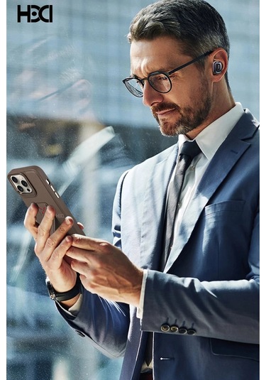 İphone 15 Hbc-248 Lima Standlı Kapak - Lacivert