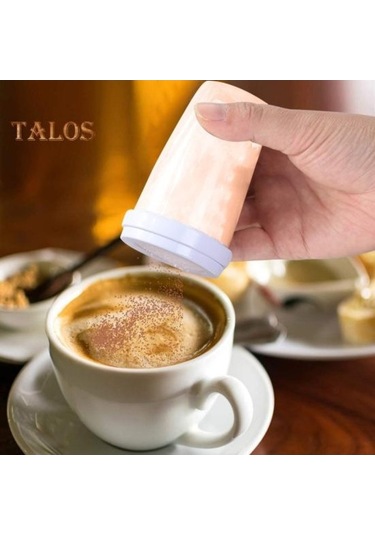 Besthome1 Kabartma Şeker Kapaklı Elek Nem Geçirmez Çalkalayıcı Tarçın Tozu Biber Kakao Un 1/2/3 Adet Plastik Diğer