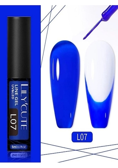 Lıly Cute Nail Art Dizayn Boya Fırçalı 5 Ml L-07