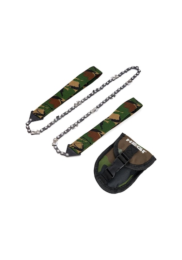 Hegi 818100061 Cep Tipi Zincirli El Testeresi 65cm - Kamuflaj