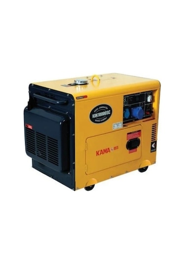 Kama KDK10000SC Otomatik Monofaze 9,5 KVA Kabinli Dizel Jeneratör