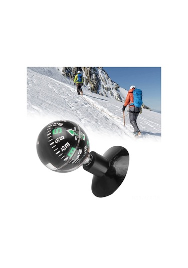 Yaozixa Sürekli Manyetik İşaretçi, Plastik Gövde, Araba/tekne/taşıt Dashboard Sabitleme, Kompakt Tasarım, Yüksek Hassasiyet, Kolay Okuma, Dışarıdaki Etkinlikler İçin Elbetteki Mini Pusula