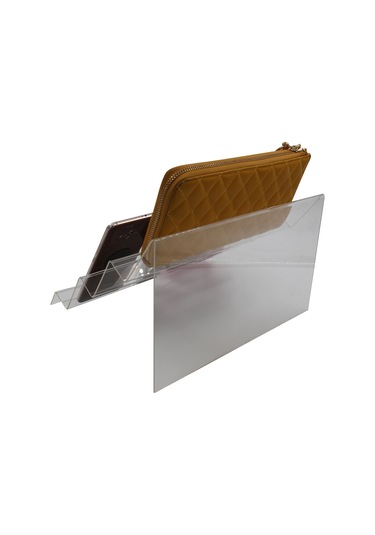 Telefon ve Cüzdan Standı 3 Kademe Geniş Pleksi