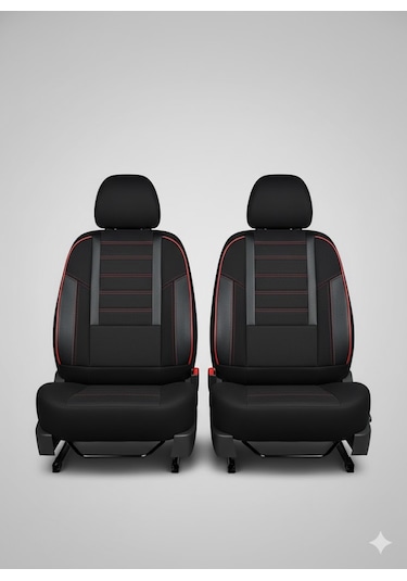 Renault Express İle Uyumlu Tam Set Oto Koltuk Kılıfı Arka Koltuk 2+1 Favori Serisi