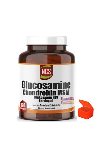 Ncs Glucosamine Chondroitin Msm Collagen 120 Tablets + Hap Kutusu