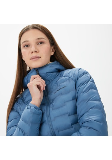 Peak Performance Argon Light Hood Kadın Mavi Outdoor Mont Düz G77865110 Mavi