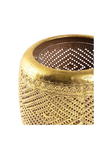 Madame Coco Dıodore Büyük Mumluk Muml000000000314x14x11 Cm-gold