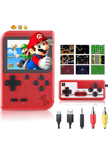 400 Oyunlu Atari Sup Game Box Konsollu Model Tv Bağlanan El Konso