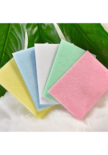 Moveevo 700 Adet Pembe Koton Tırnak Temizleme Mendili - Etkili Tırnak Cila Ve Makyaj Temizliği İçin Dayanıklı Ve Yumuşak