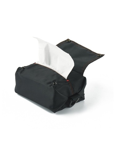 Homyl Kanca Ev Seyahat Çadır Peçete Kutusu Dekor Ile Siyah Siyah