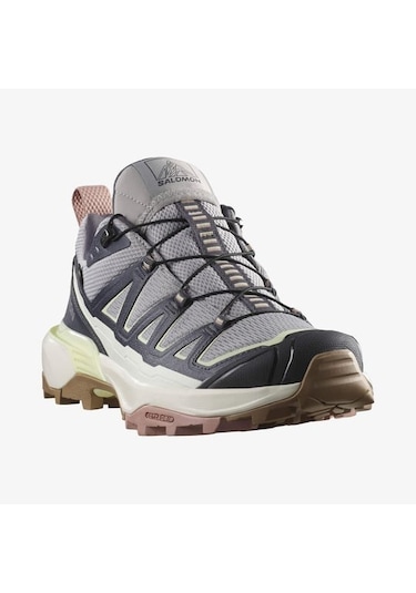 Salomon X Ultra 360 Edge Gore-tex Gull/nine Iron/lime Cream Kdn Outdoor Ayakkabı L47871800 Yeşil
