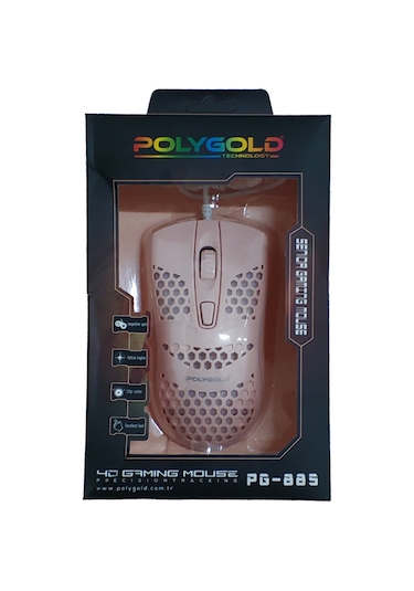 Polygold PG-885 Kablolu Optik Oyuncu Mouse