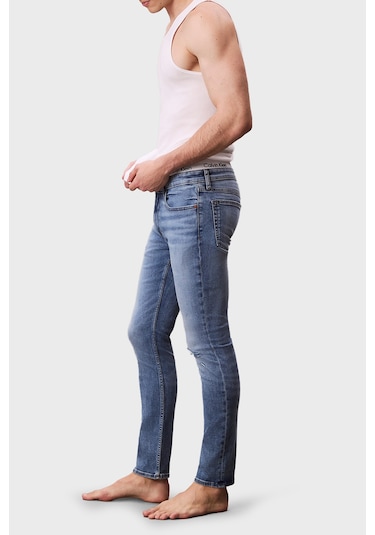 Calvin Klein Erkek Kot Pantolon Lv04rc712g X6s Mavi Mavi Calvin Klein Erkek Kot Pantolon Lv04rc712g X6s Mavi Mavi
