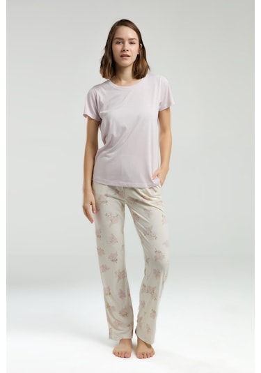 Pierre Cardin Kadın Pembe Pijama Takımı Pc9005-s-v1 Pembe