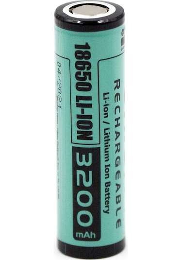 Orion 18650 3.7 V 3200 mAh 3C Li-ion Şarj Edilebilir Pil