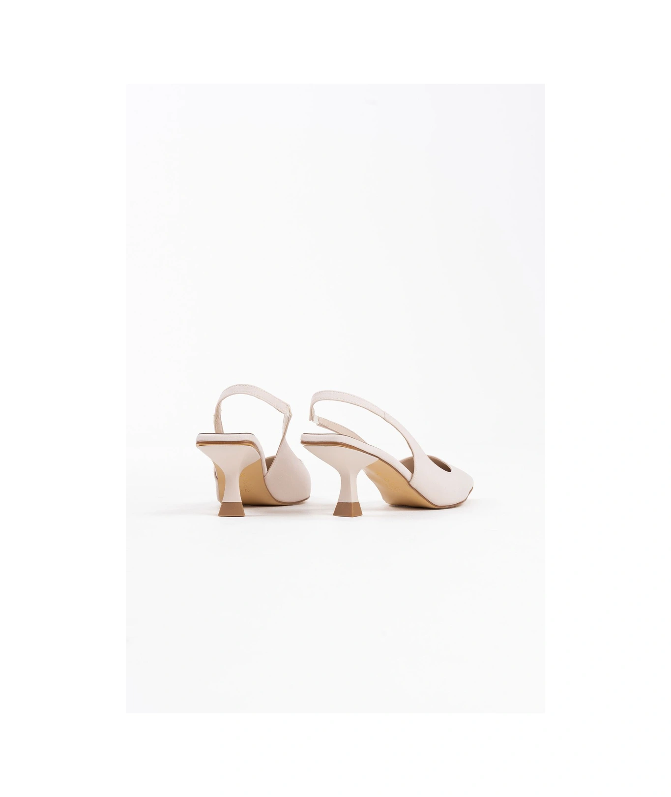 Angelica Kadın Bej Saten Topuklu Ayakkabı Muhtelif