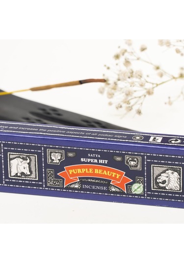 Satya Purple Beautt Aromalı Masala Çubuk Tütsü Süper Hit