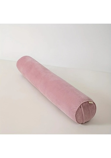 Trendooze Yıkanabilir Silindir Yastık Beyaz 100x20cm Sunlight022 Yatak Dekorasyonu Beyaz