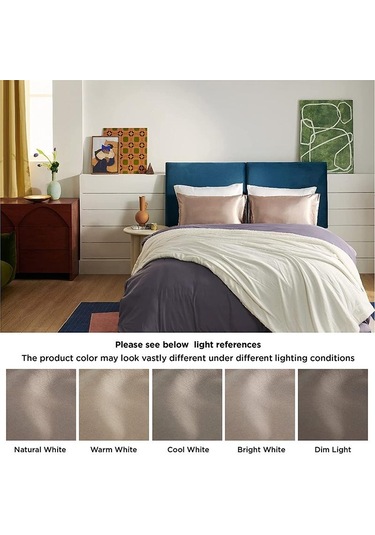 Mercan 2'li Saten Yastık Kılıfı Seti - Saç Ve Cilt İçin Havadar İpek Yastık Kılıfı Saten Yastık Kılıfı 2'li Paket Zarf Kapatmalı 76x51cm