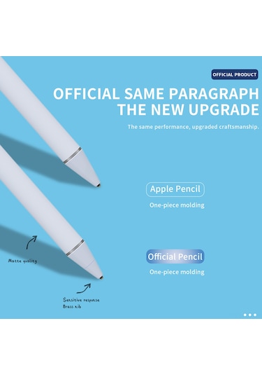 Vkemall Siyah Aktif Kapasitif Kalem - Usb Şarjlı, 8 Saat Kullanim Süresi, Bakır Uç Ve Kadife Uç, 1 Aylık Bekleme Modu