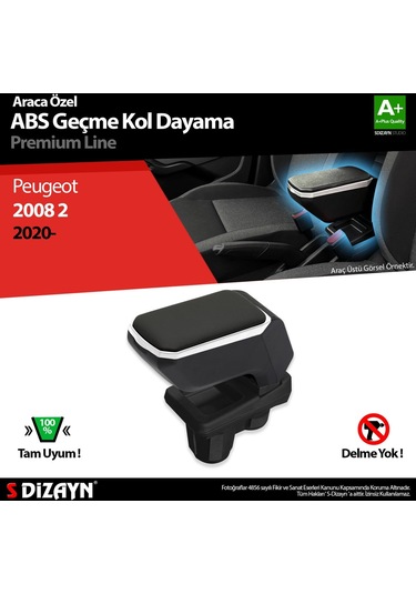 Peugeot 2008 2 Kol Dayama Kolçak Geçmeli Abs Gri 2020 Üzeri