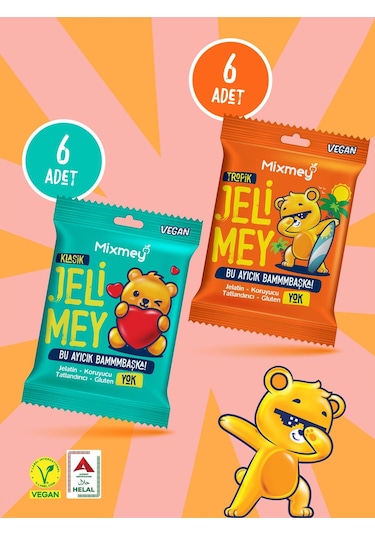 Mixmey Jelimey Klasik & Tropik Karma 12 x 35 G