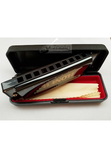 H1005 - Profesyonel Ağız Mızıkası - Metal Gövde - Siyah - C