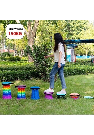 Bloomnest Phmall Açık Hava Sandalyesi - Taşınabilir, Katlanabilir, Hafif, Kamp, Plaj, Balıkçılık, Bahçe, Seyahat Sandalyesi - Avokado Yeşili Yeşil