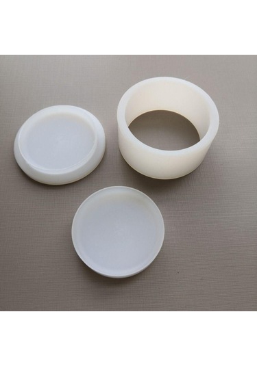 3d Şampuan Pres Çubuğu Kalıbı Plastik Sabun Yuvarlak Kalıp Donut Şeklinde Banyo Bombası Sabun Kalıbı Sabun Yapımı Diğer