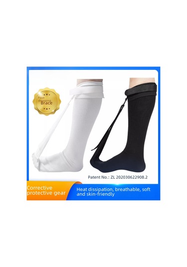 Qingmipy Beethoven Pediatrik Ortopedik Ayak Arka Desteği Insoles - Kompresyonlu Taban Fasya Stretç Socks, Outdoor Kullanıma Uygun, Sağlıklı Ayak Bakımı 3. Nesil Siyah, S/m