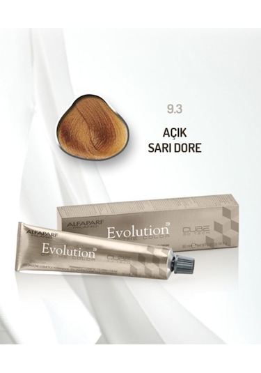 Evolution Saç Boyası 60 Ml No: 9.3 Açık Sarı Dore