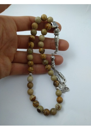 Jasper Taşı Tespih / Doğaltaş Tespih N11.6715