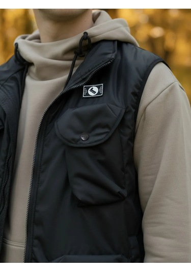 Gorod Gor'kij Erkek Yeleği İlkbahar-sonbahar 70869944 Siyah