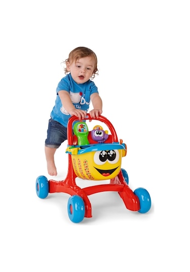 Chicco Mutlu Alışveriş İlk Adımlar Yürüteci - 4'ü Bir Arada İngilizce + Türkçe Aktiviteli