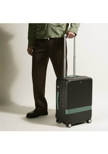 Montblanc X Zidane My4810 With Extreme 3.0 Pattern Kabin Bavulu 1 Siyah